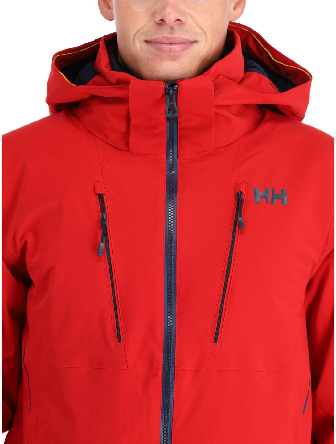 Helly Hansen, Alpha 4.0 Skijacke Herren Red rot 