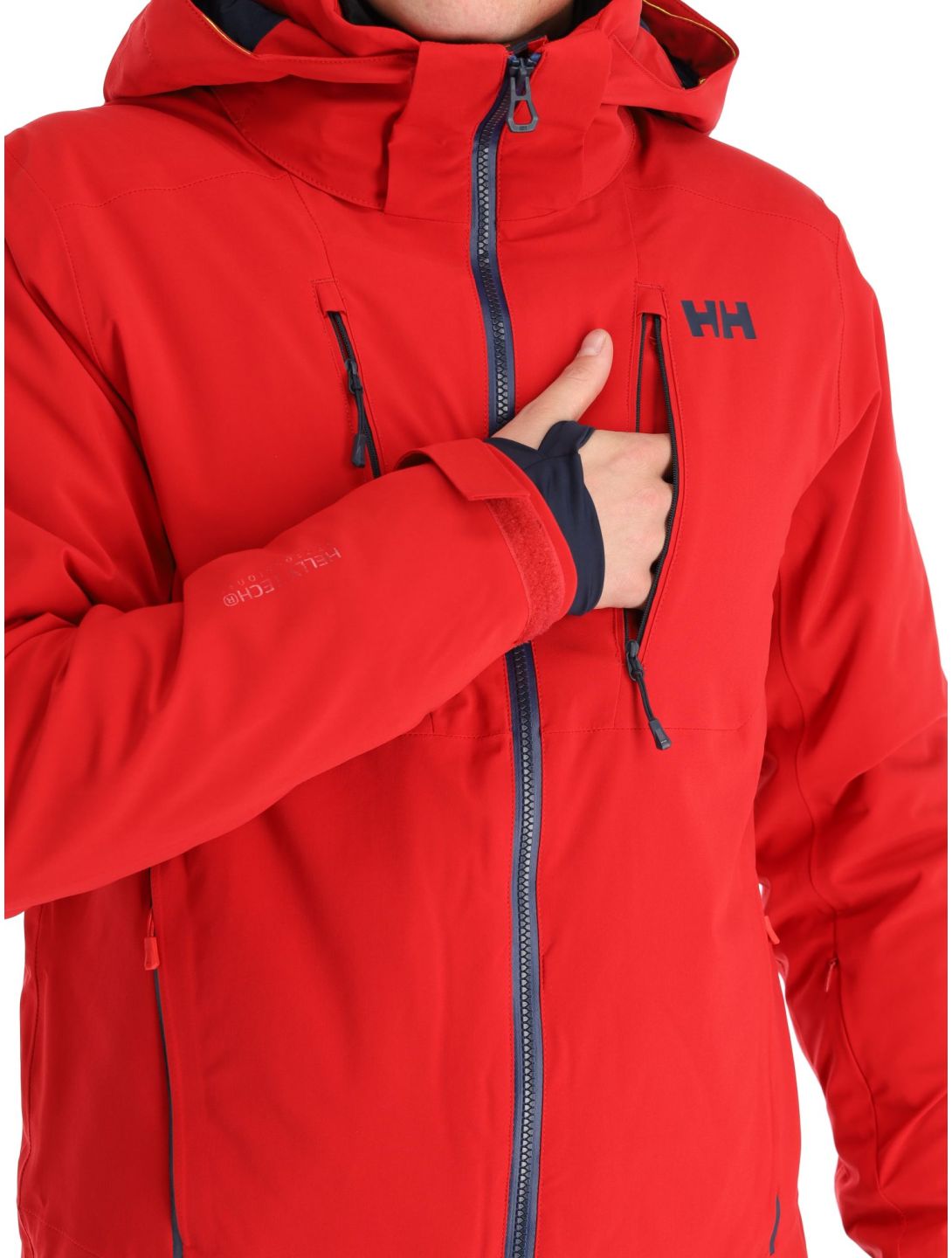 Helly Hansen, Alpha 4.0 Skijacke Herren Red rot 