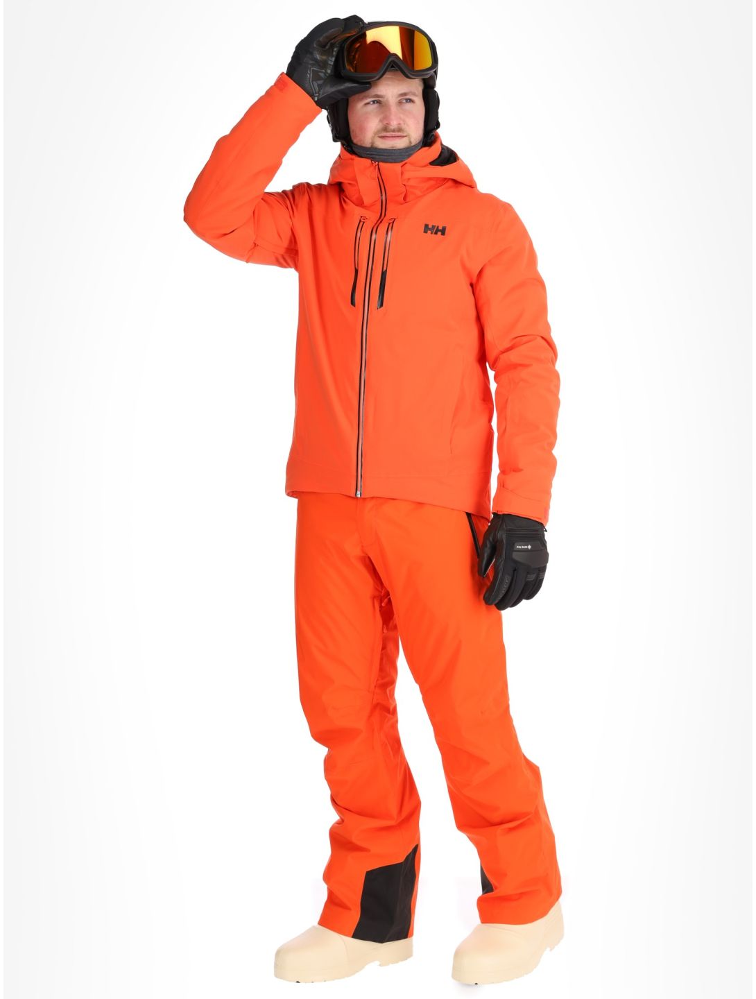 Helly Hansen, Alpha Lifaloft Skijacke Herren Cherry Tomato orange 