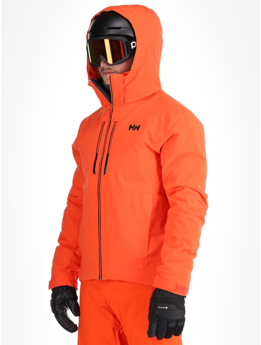 Helly Hansen, Alpha Lifaloft Skijacke Herren Cherry Tomato orange 