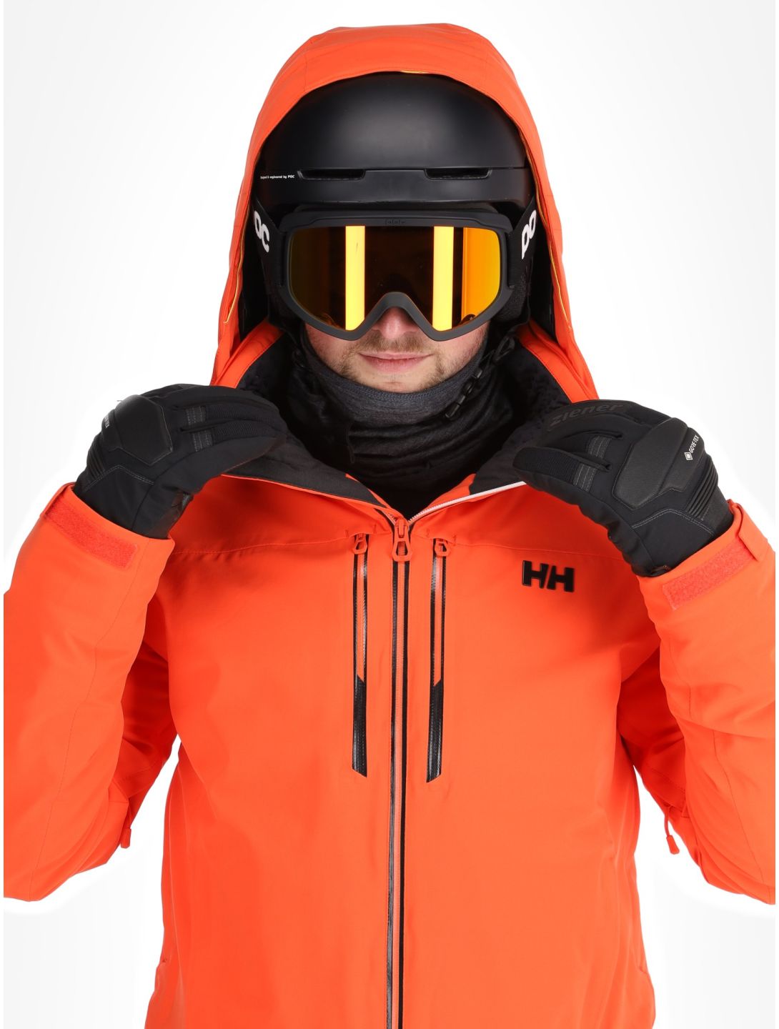 Helly Hansen, Alpha Lifaloft Skijacke Herren Cherry Tomato orange 