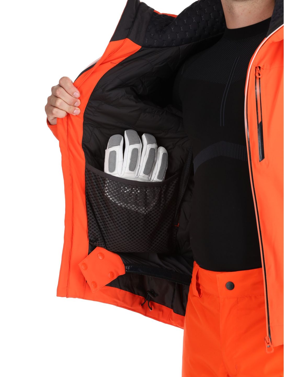 Helly Hansen, Alpha Lifaloft Skijacke Herren Cherry Tomato orange 