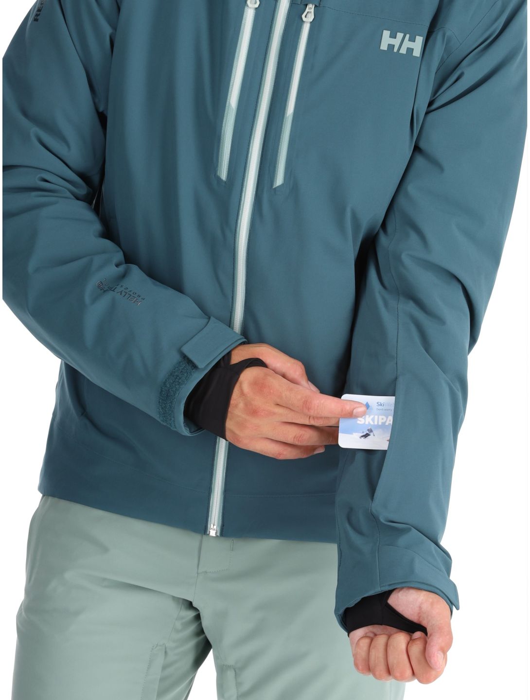 Helly Hansen, Alpha Lifaloft Skijacke Herren Dark Creek blau 