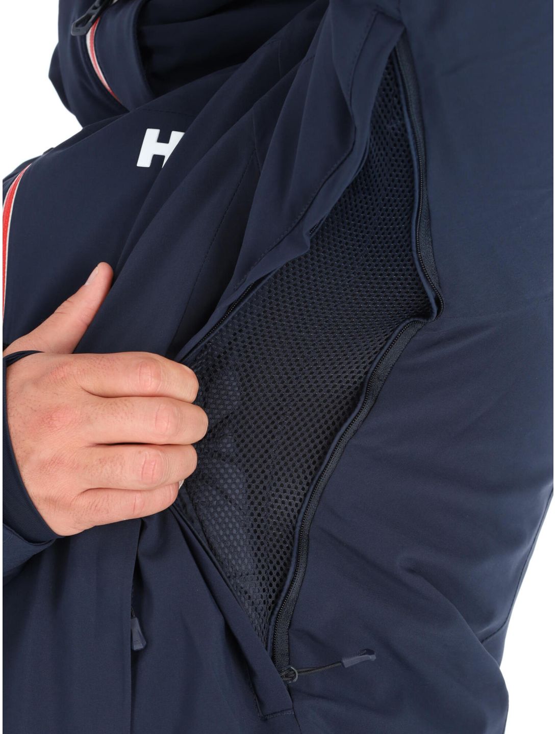 Helly Hansen, Alpha Lifaloft Skijacke Herren Navy blau 