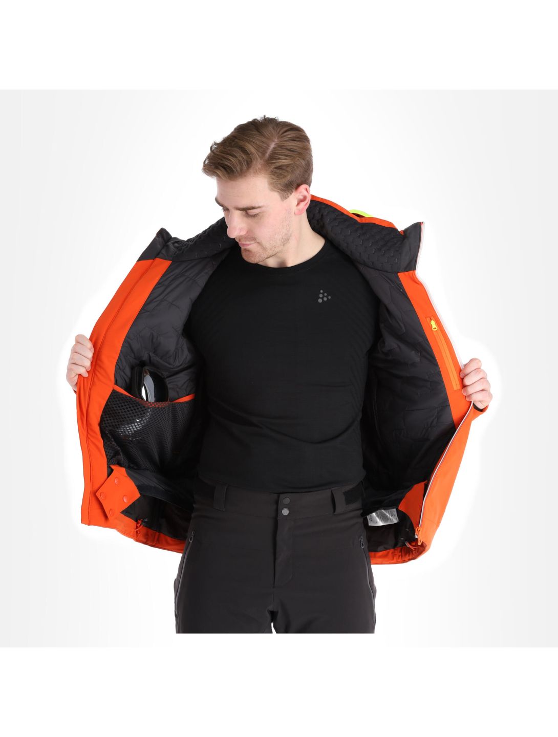 Helly Hansen, Alpha Lifaloft Skijacke Herren Patrol orange 