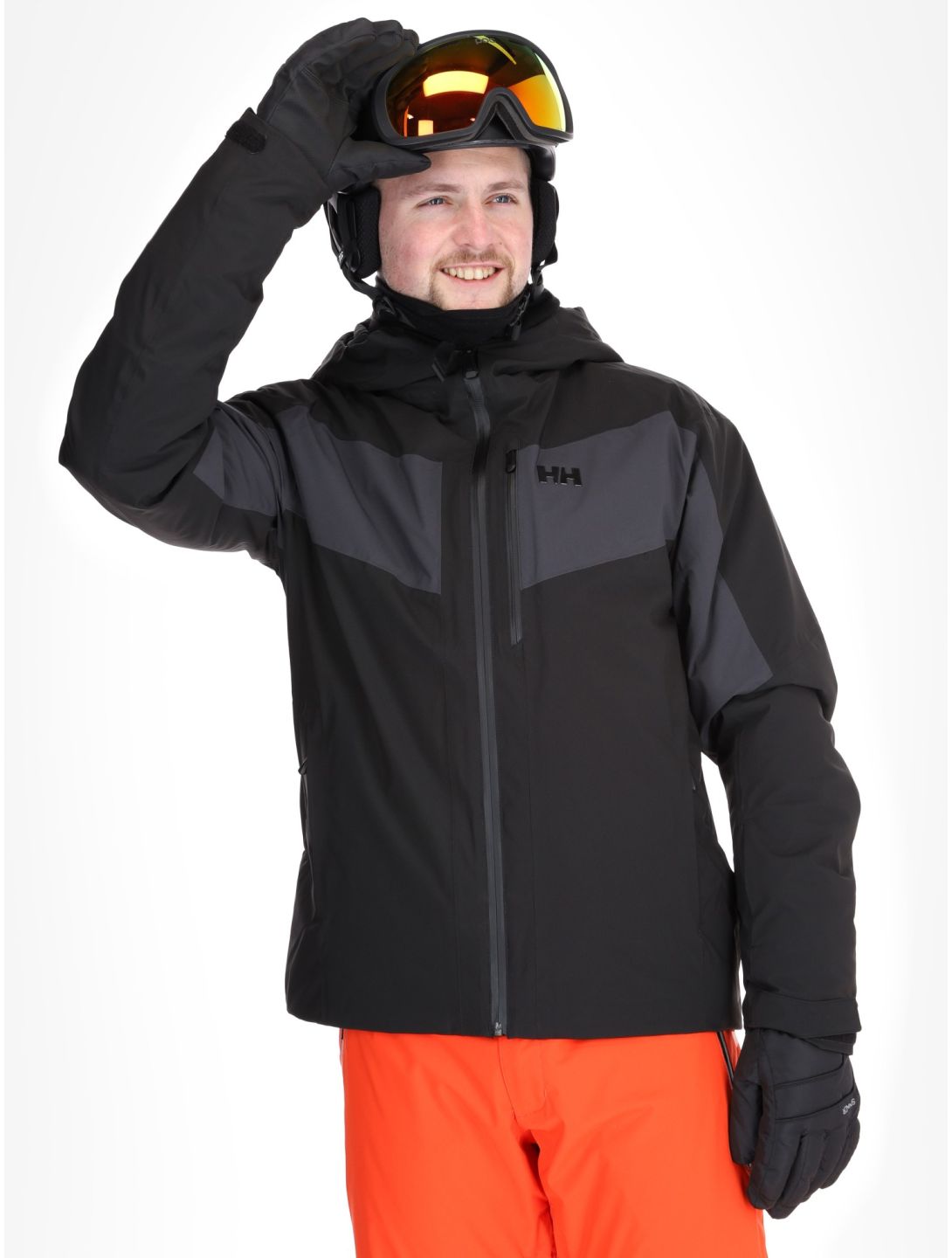 Helly Hansen, Carv Lifaloft 2.0 Skijacke Herren Black schwarz 