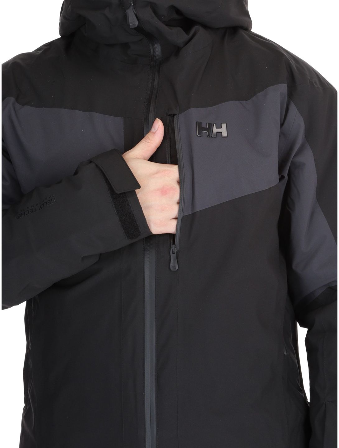 Helly Hansen, Carv Lifaloft 2.0 Skijacke Herren Black schwarz 