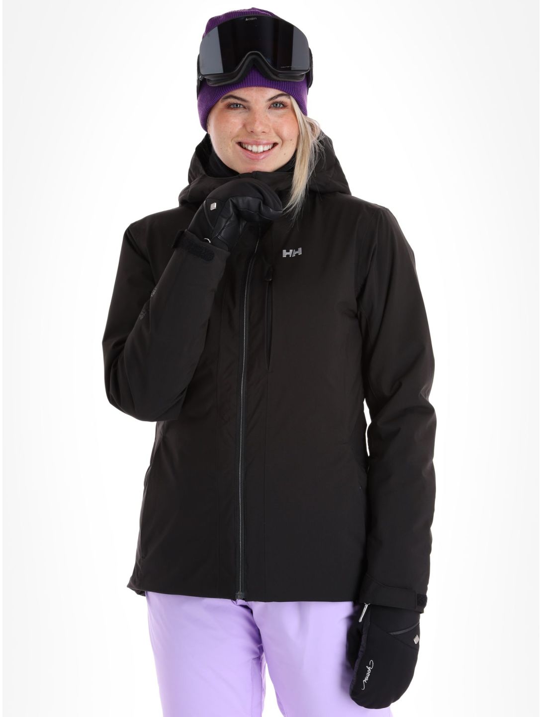 Helly Hansen, Edge 2.0 Skijacke Damen Black schwarz 