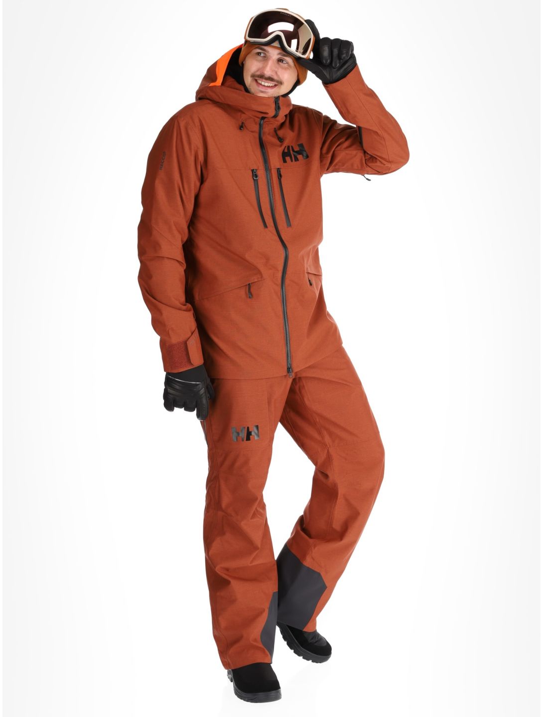 Helly Hansen, Garibaldi 2.0 Skijacke Herren Iron Oxide braun 