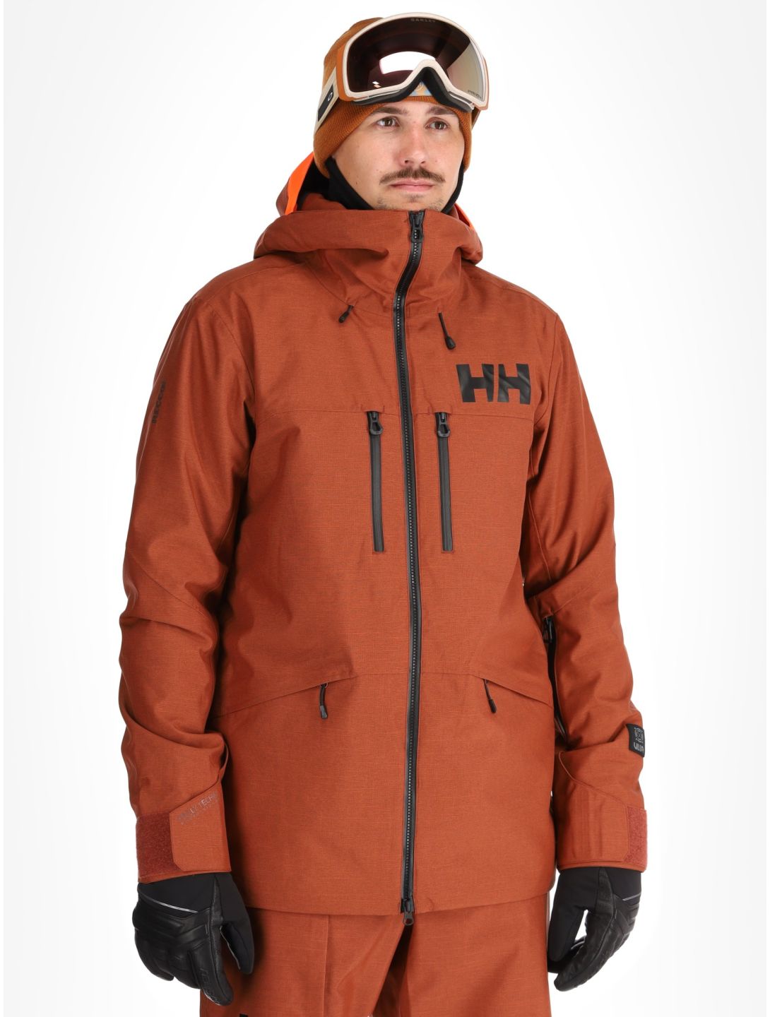 Helly Hansen, Garibaldi 2.0 Skijacke Herren Iron Oxide braun 