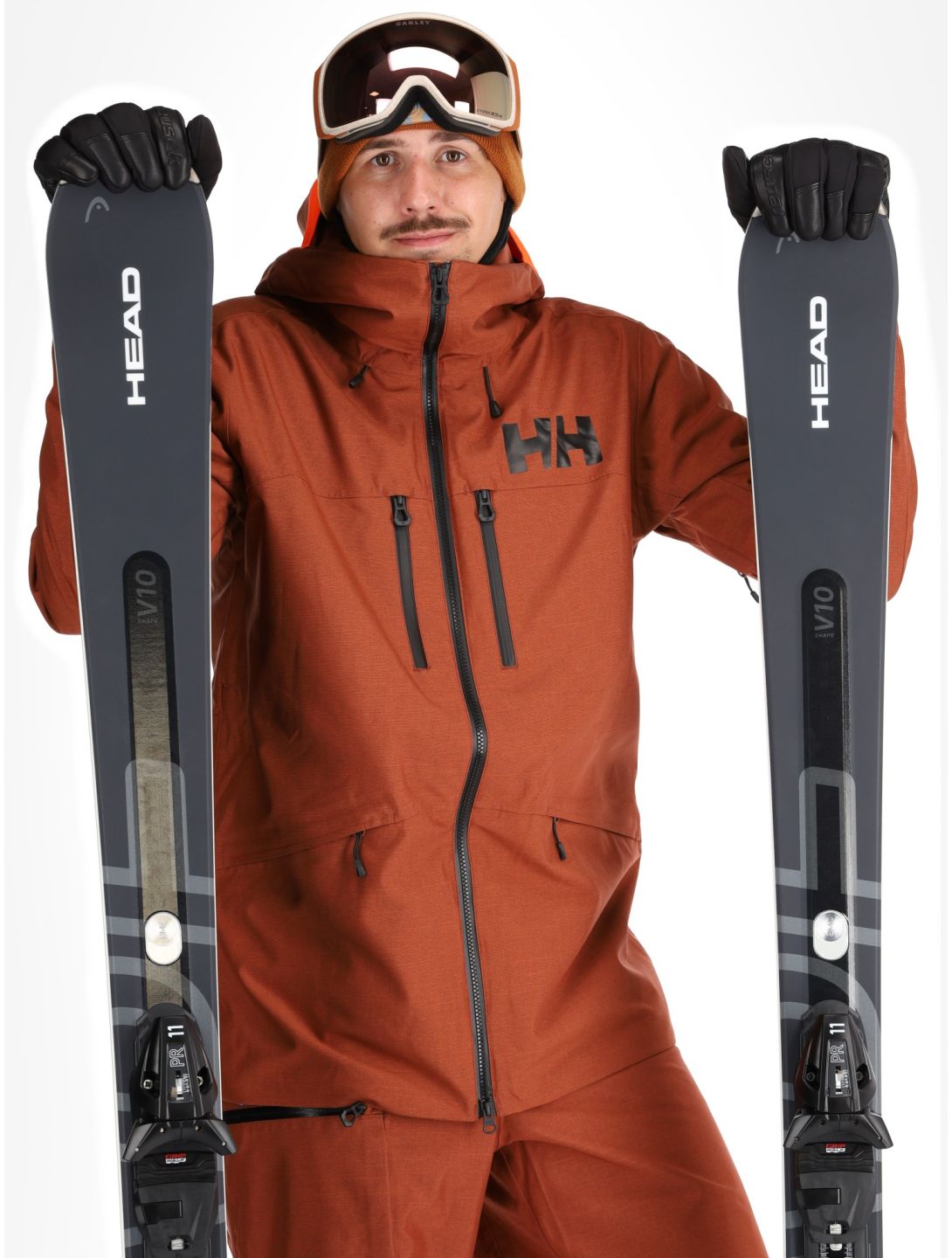 Helly Hansen, Garibaldi 2.0 Skijacke Herren Iron Oxide braun 