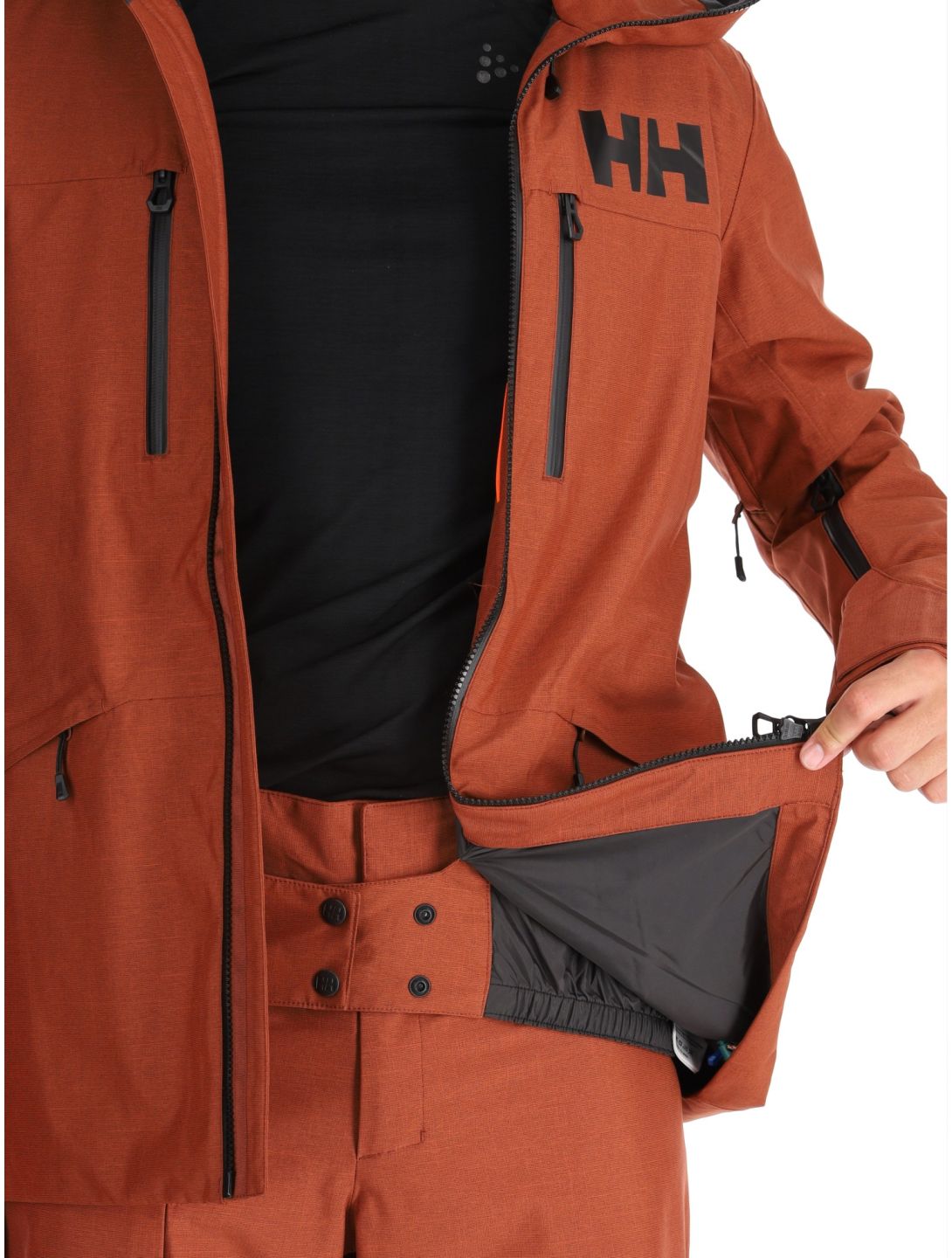 Helly Hansen, Garibaldi 2.0 Skijacke Herren Iron Oxide braun 