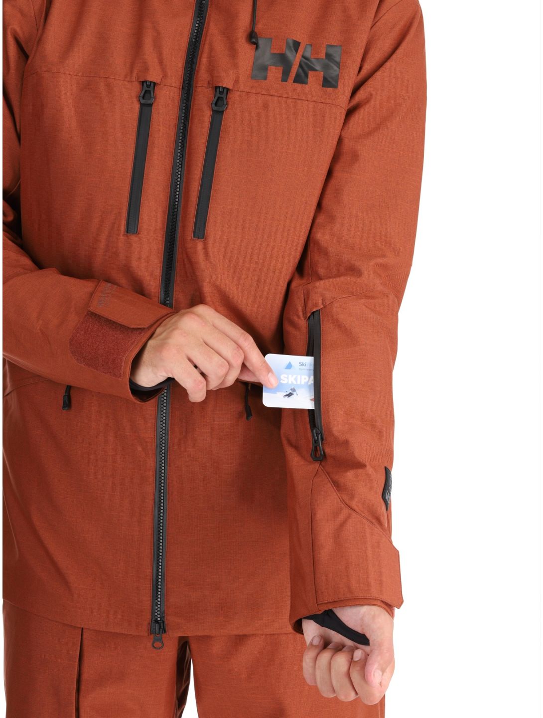 Helly Hansen, Garibaldi 2.0 Skijacke Herren Iron Oxide braun 