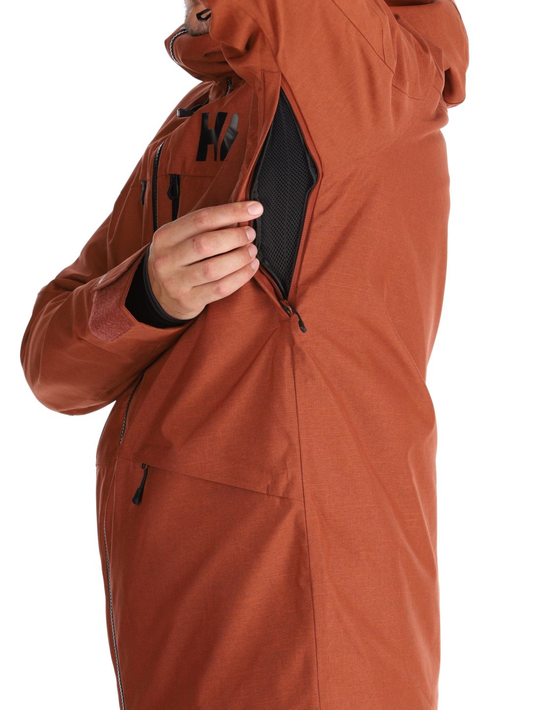 Helly Hansen, Garibaldi 2.0 Skijacke Herren Iron Oxide braun 