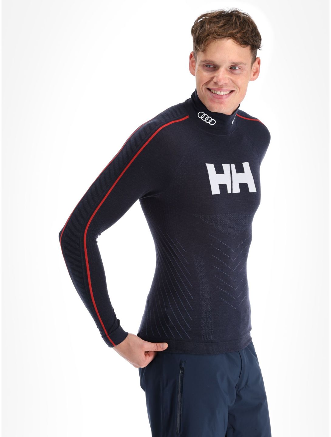 Helly Hansen, H1 Pro Lifa Merino Race Top Thermoshirt Herren Navy Nsf blau 