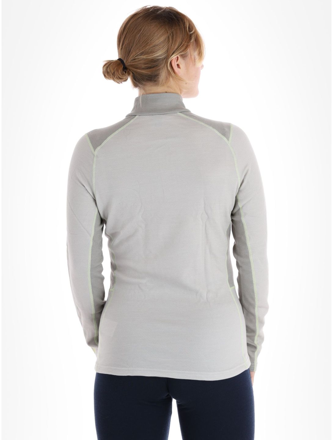 Helly Hansen, Lifa Merino Midweight 1/2 Zip Pullover Damen Mellow Grey grau 