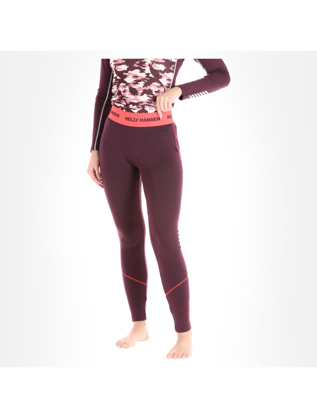 Helly Hansen, Lifa Merino Midweight Thermohose Damen wild rosa