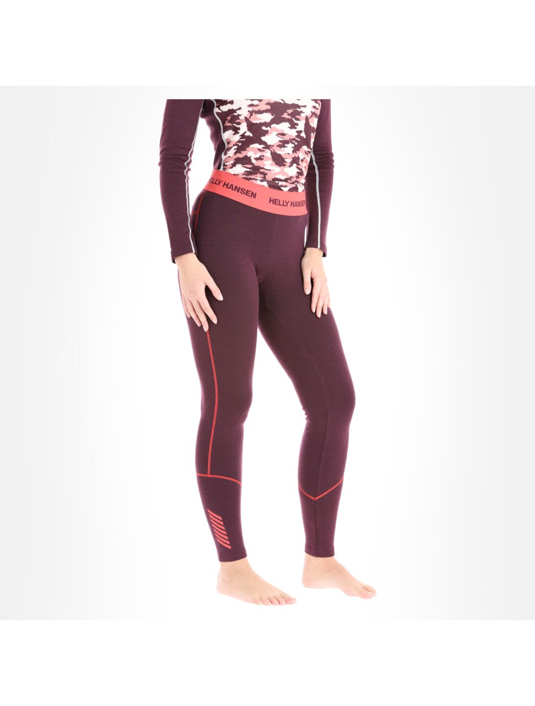 Helly Hansen, Lifa Merino Midweight Thermohose Damen wild rosa