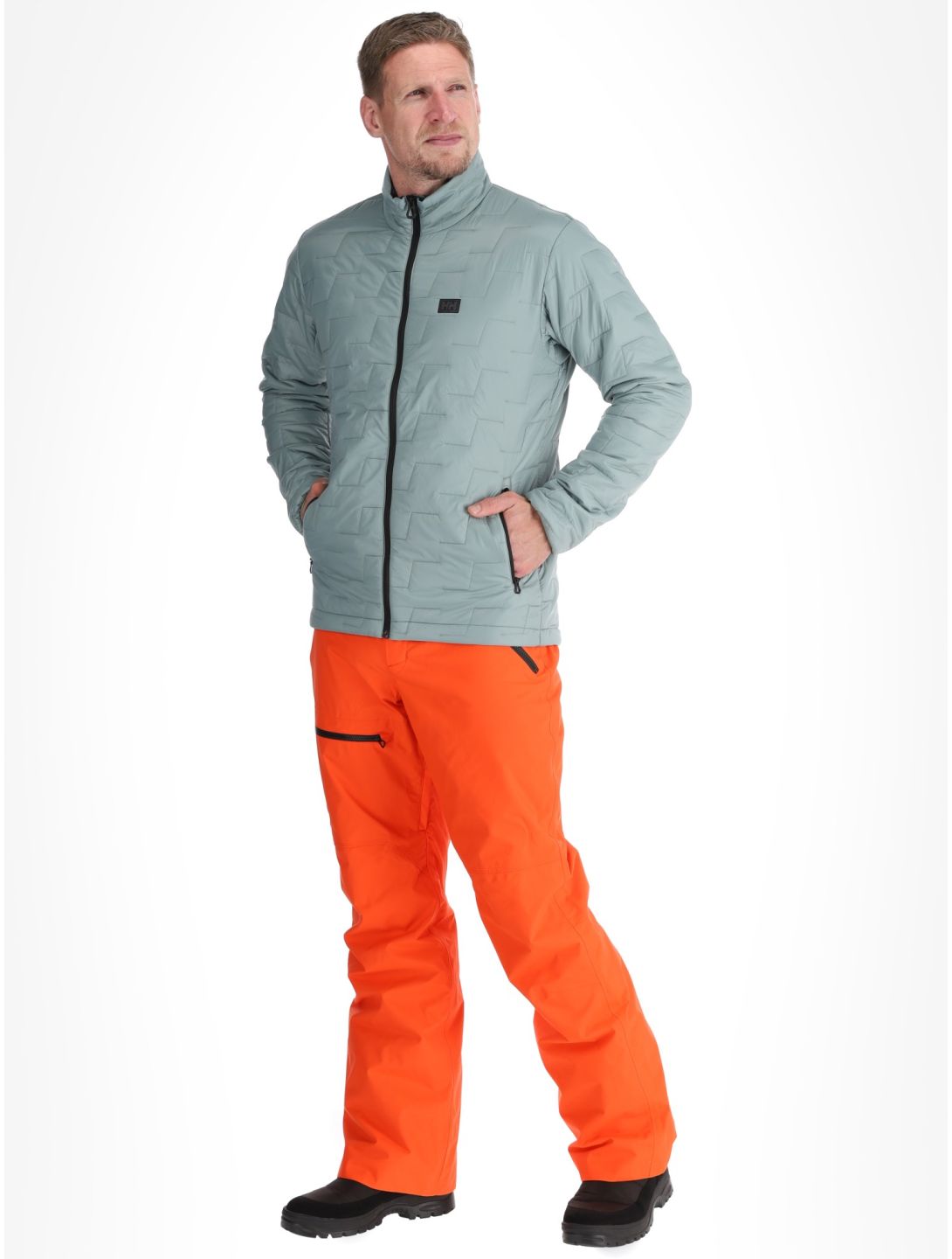 Helly Hansen, Lifaloft Insulator Daunenjacke Herren Cactus grün 