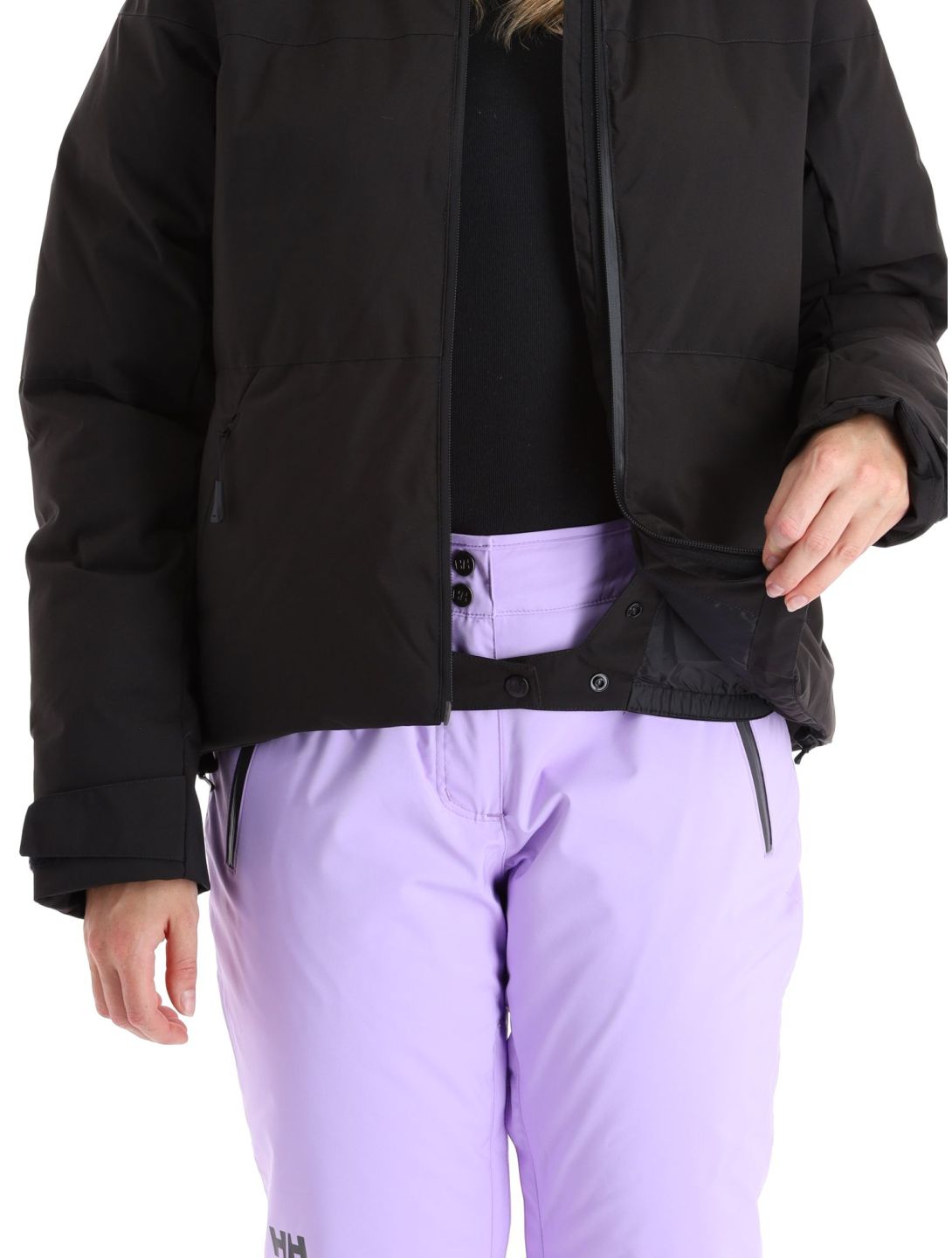 Helly Hansen, Nora Short Puffy Skijacke Damen Black schwarz 