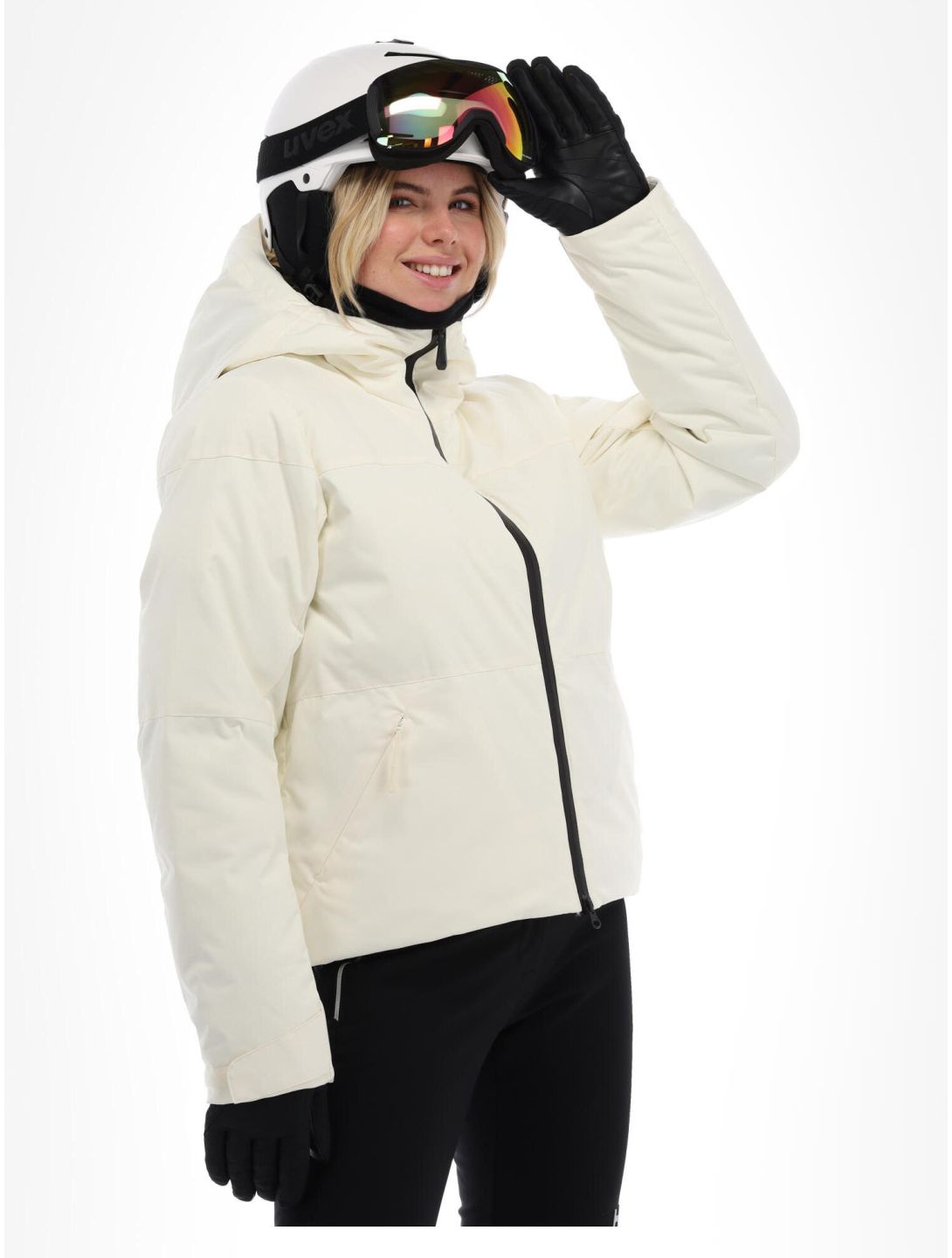 Helly Hansen, W Nora Short Puffy Skijacke Damen Snow weiß 