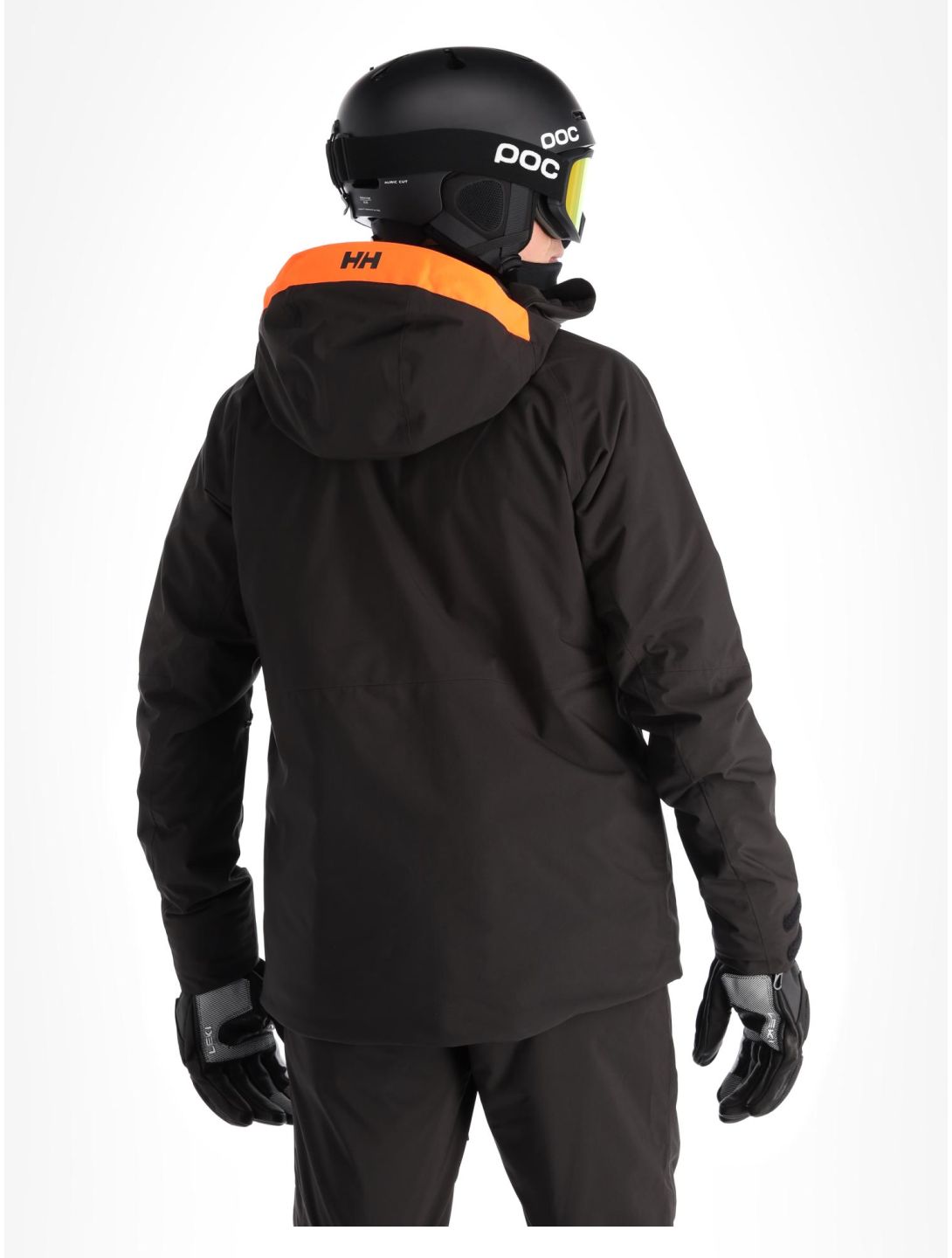 Helly Hansen, Powderface Skijacke Herren Black schwarz 