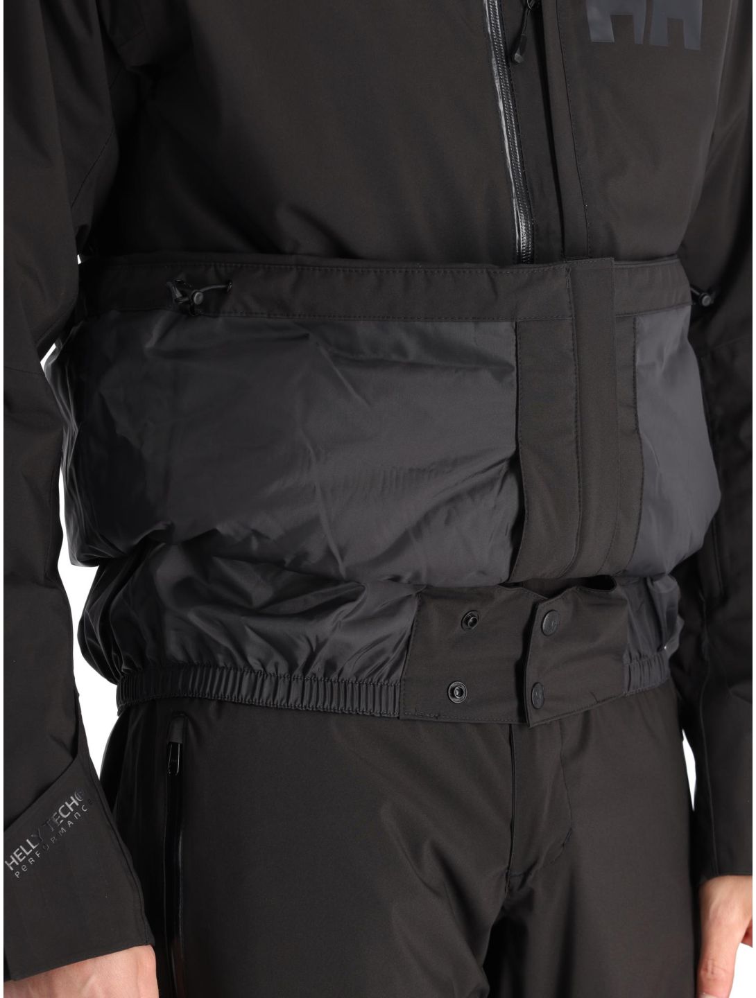 Helly Hansen, Powderface Skijacke Herren Black schwarz 