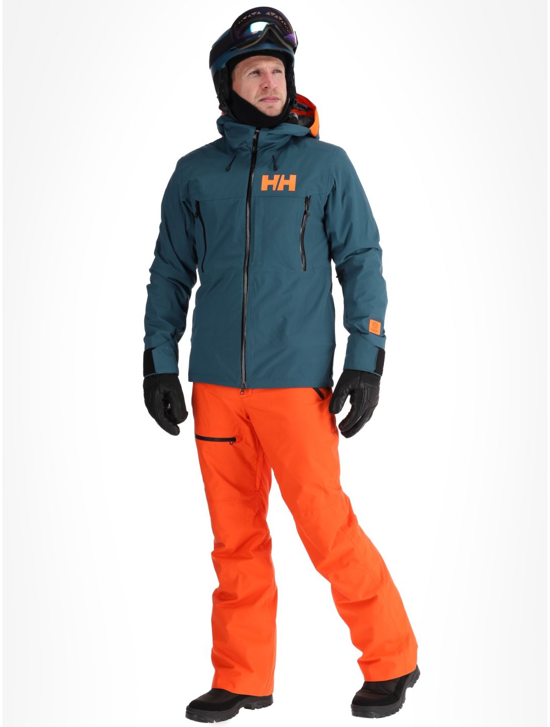 Helly Hansen, Sogn Shell 2.0 Hardshell Skijacke Herren Dark Creek grün 