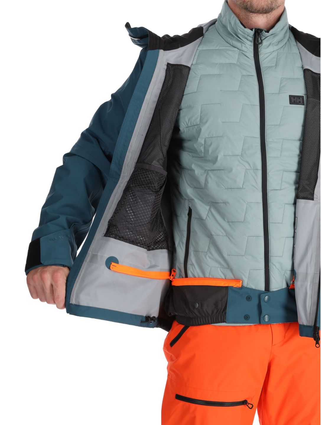 Helly Hansen, Sogn Shell 2.0 Hardshell Skijacke Herren Dark Creek grün 