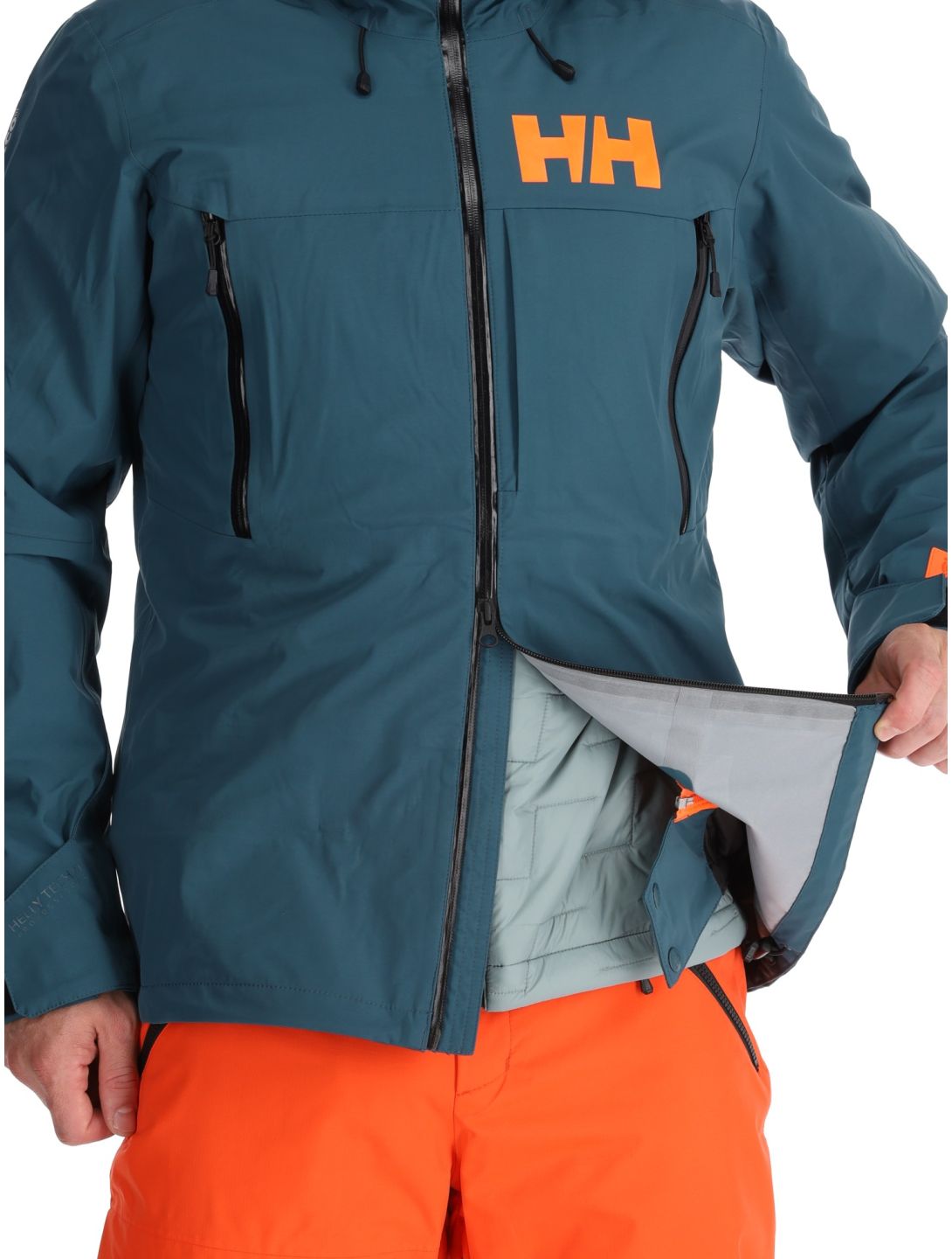 Helly Hansen, Sogn Shell 2.0 Hardshell Skijacke Herren Dark Creek grün 