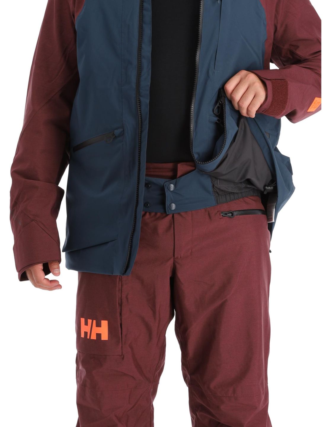 Helly Hansen, Straightline Lifaloft 2.0 Skijacke Herren Midnight blau 