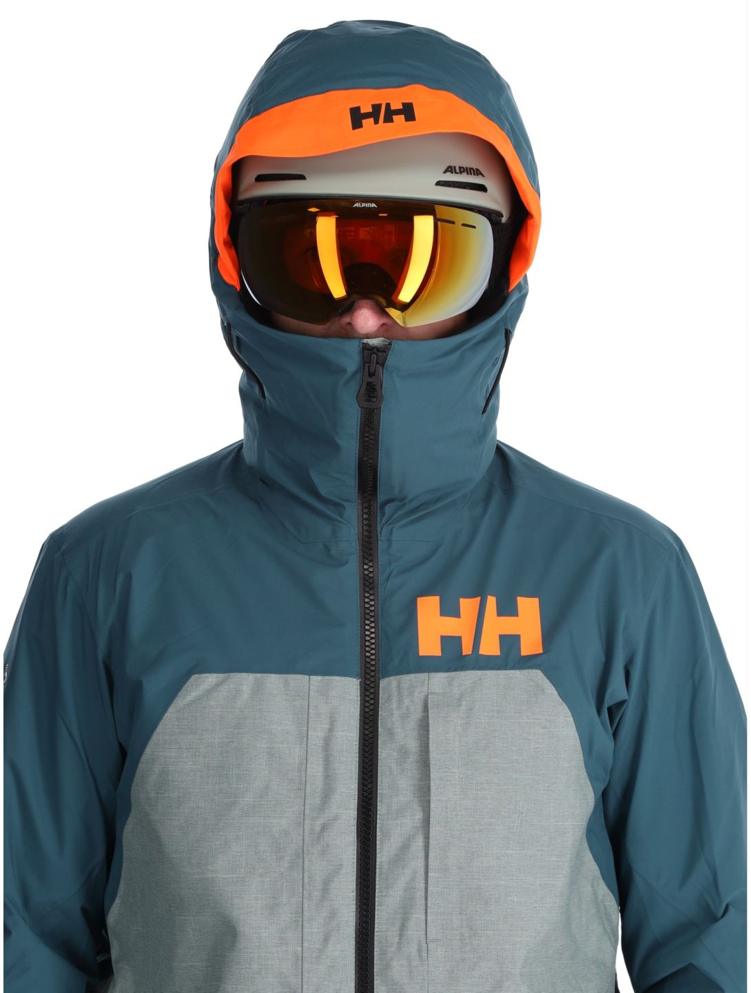 Helly Hansen, Straightline Lifaloft 2.0 Jkt Skijacke Herren Dark Creek grün 