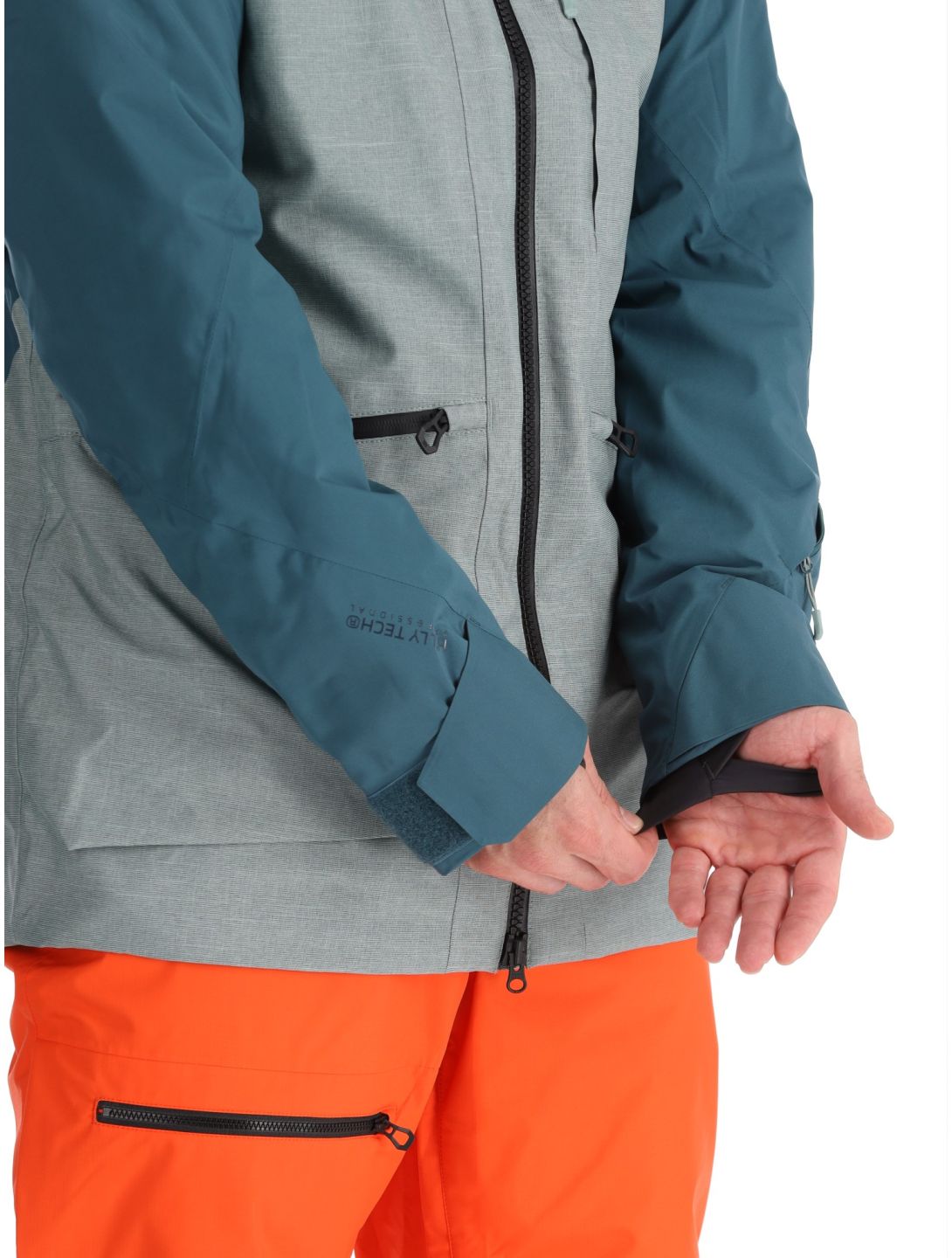 Helly Hansen, Straightline Lifaloft 2.0 Jkt Skijacke Herren Dark Creek grün 