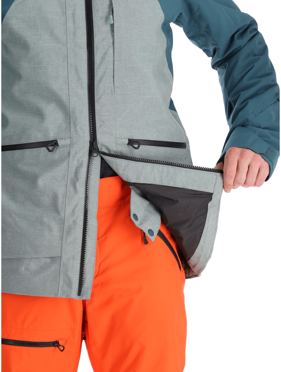 Helly Hansen, Straightline Lifaloft 2.0 Jkt Skijacke Herren Dark Creek grün 