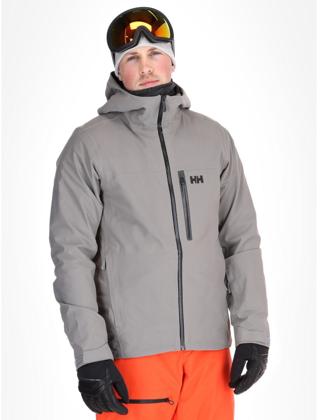 Helly Hansen, Swift 3L Shell Hardshell Skijacke Herren Concrete grau 