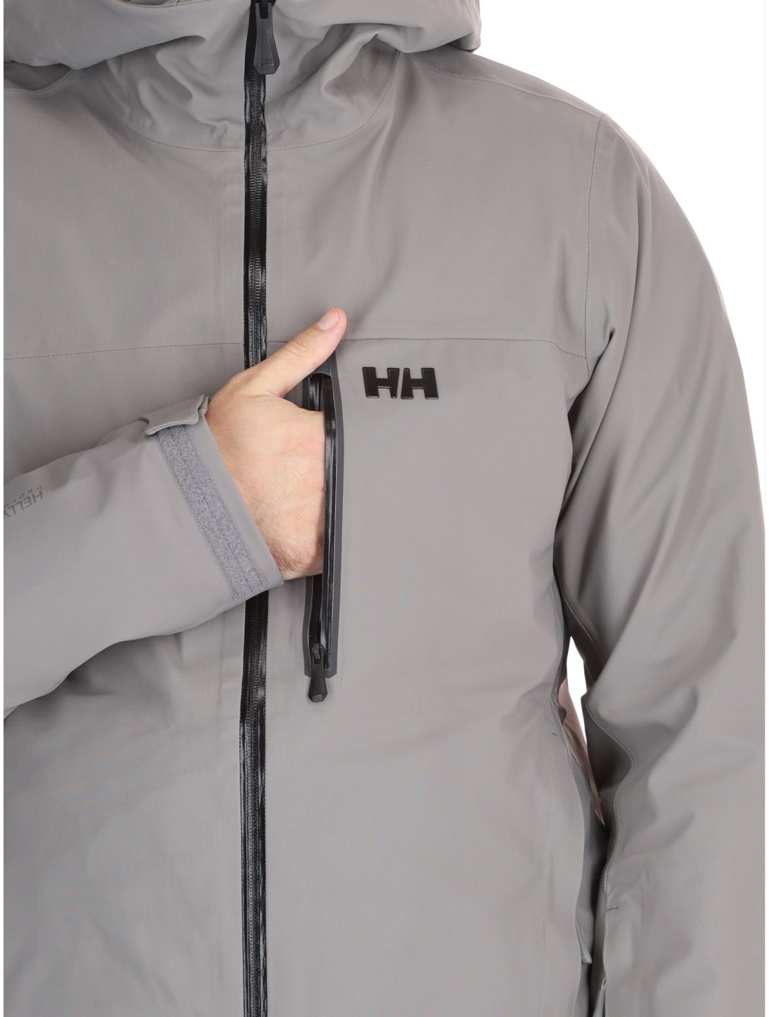 Helly Hansen, Swift 3L Shell Hardshell Skijacke Herren Concrete grau 