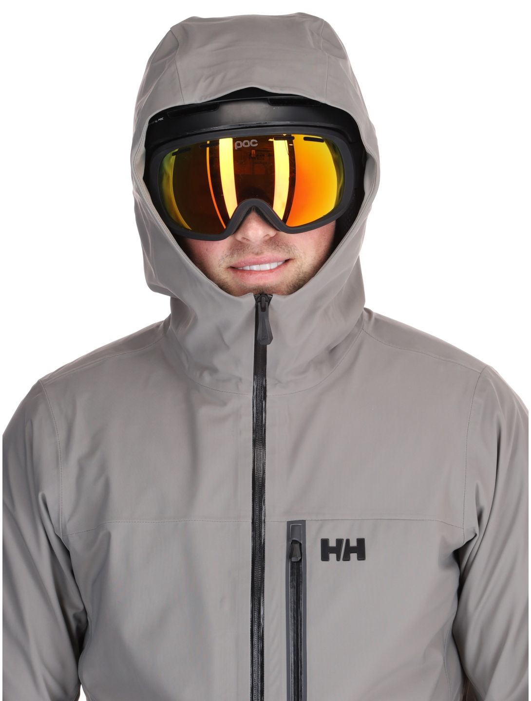 Helly Hansen, Swift 3L Shell Hardshell Skijacke Herren Concrete grau 