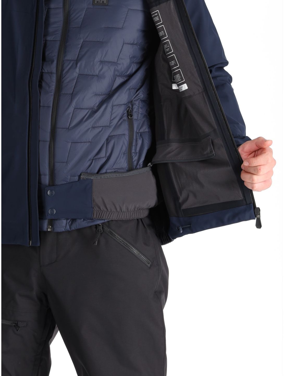 Helly Hansen, Swift 3L Shell Hardshell Skijacke Herren Navy blau 