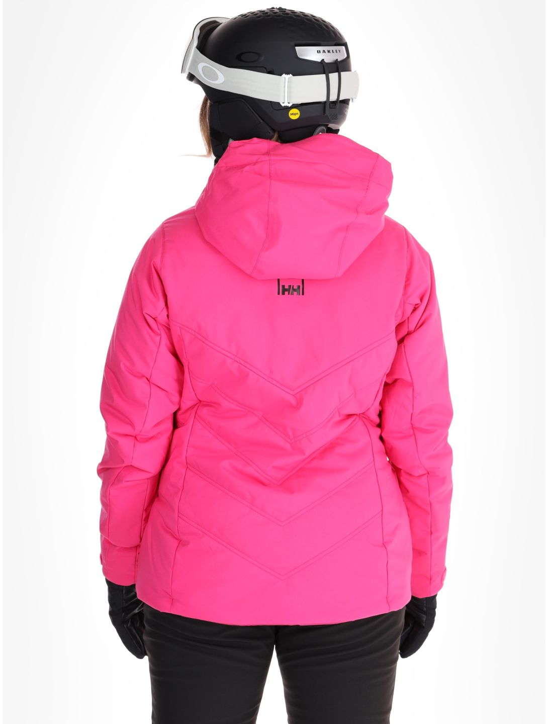 Helly Hansen, W Alpine Insulated Skijacke Damen Dragon Fruit Black rosa, schwarz 