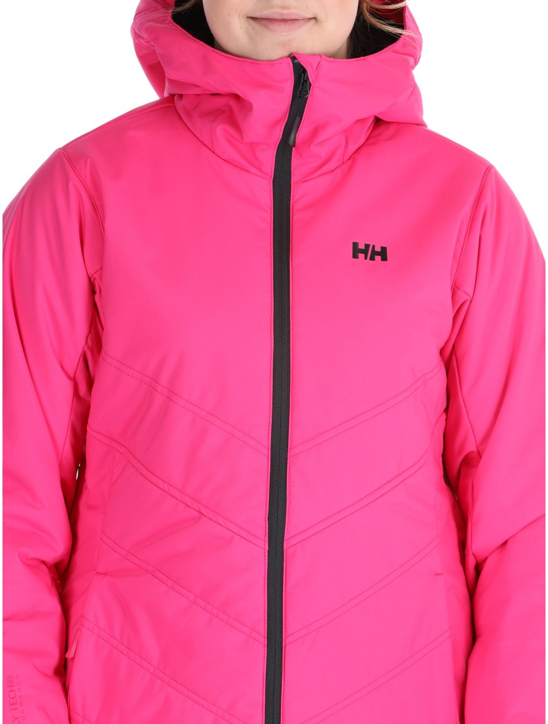 Helly Hansen, W Alpine Insulated Skijacke Damen Dragon Fruit Black rosa, schwarz 