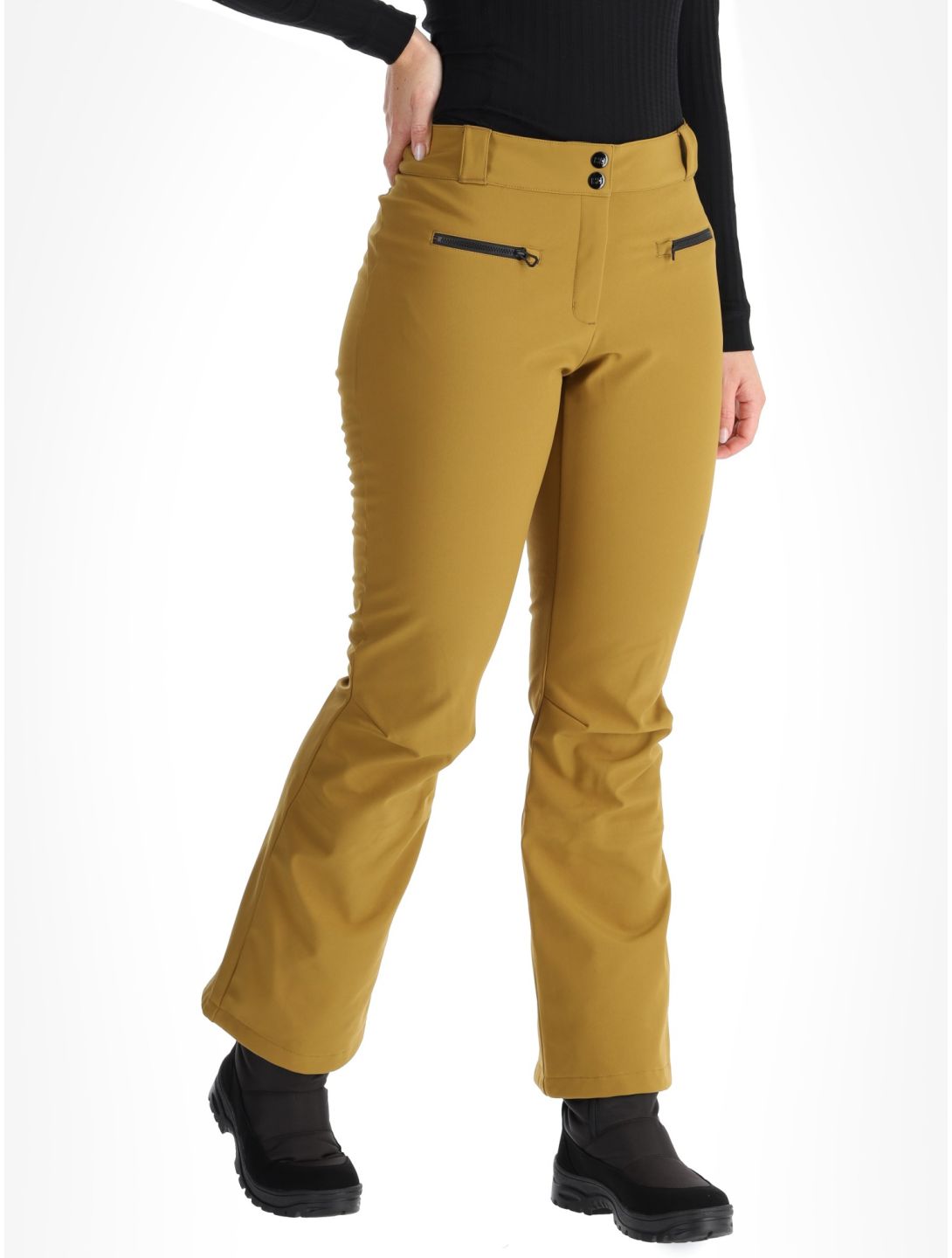 Helly Hansen, W Bellissimo 2 Softshell Skihose Damen Lynx braun 