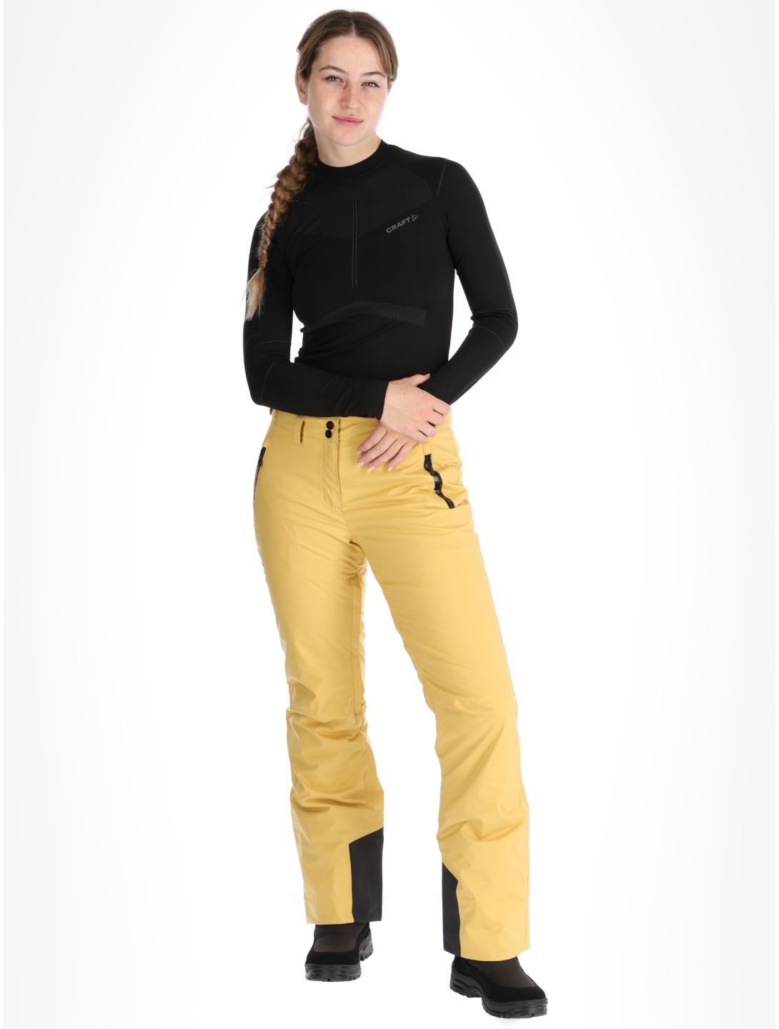 Helly Hansen, W Legendary Insulated Skihose Damen Sand gelb 