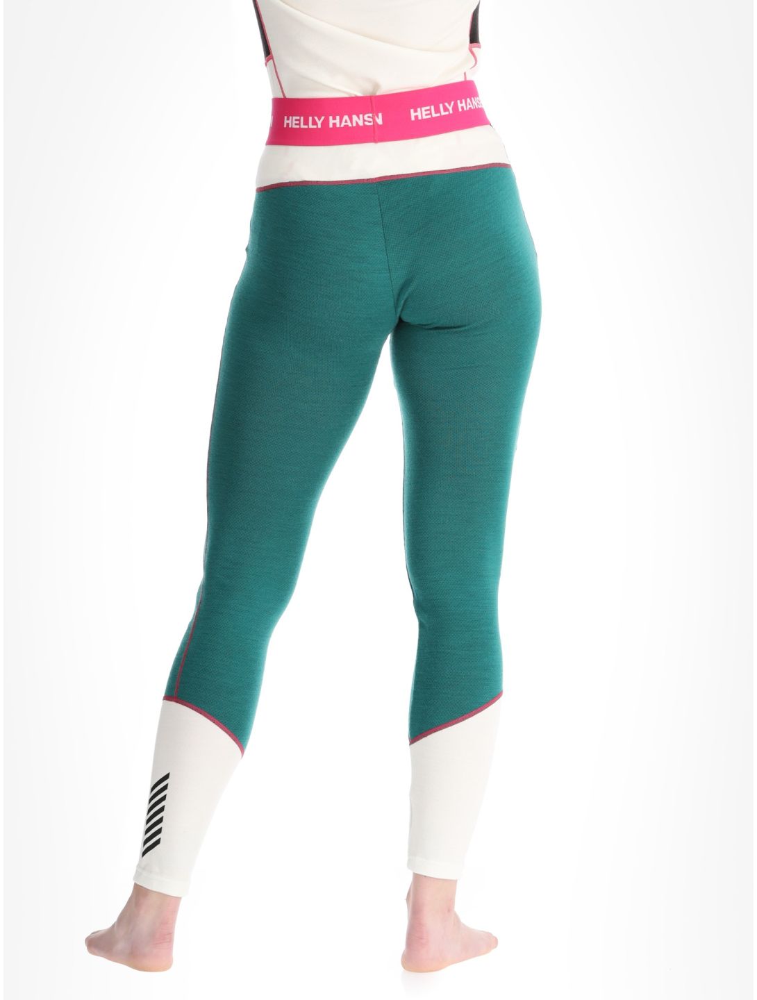 Helly Hansen, W Lifa Merino Midweight Thermohose Damen Emerald grün 