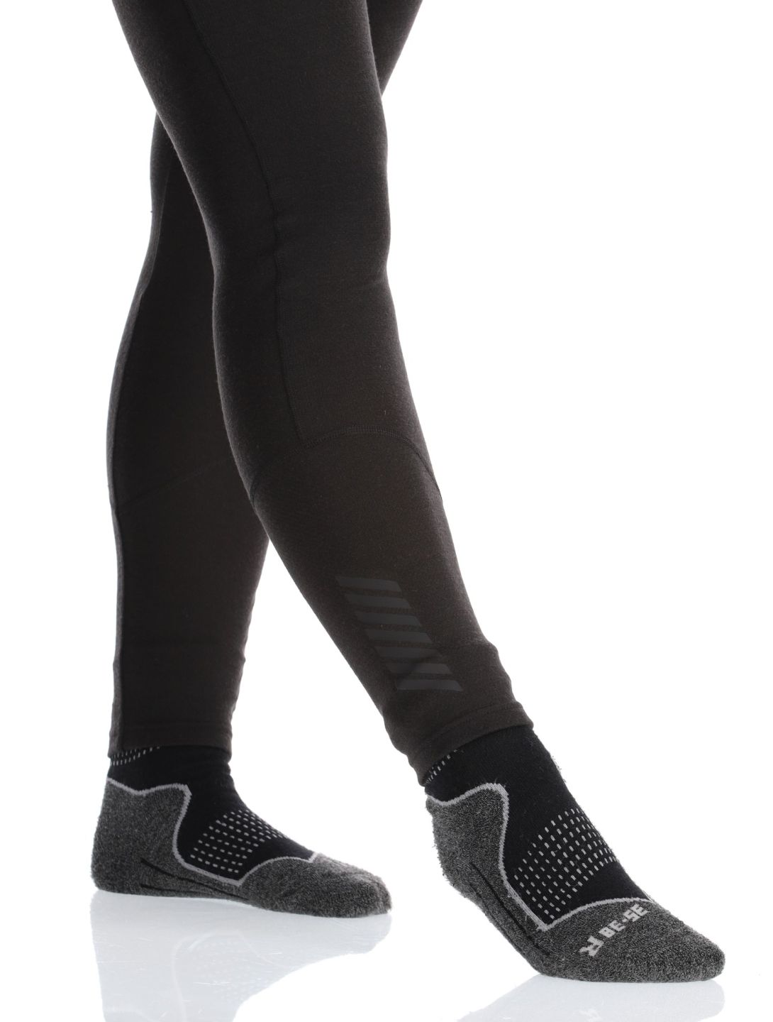 Helly Hansen, W Lifa Merino Midweight Thermohose Damen Black schwarz 