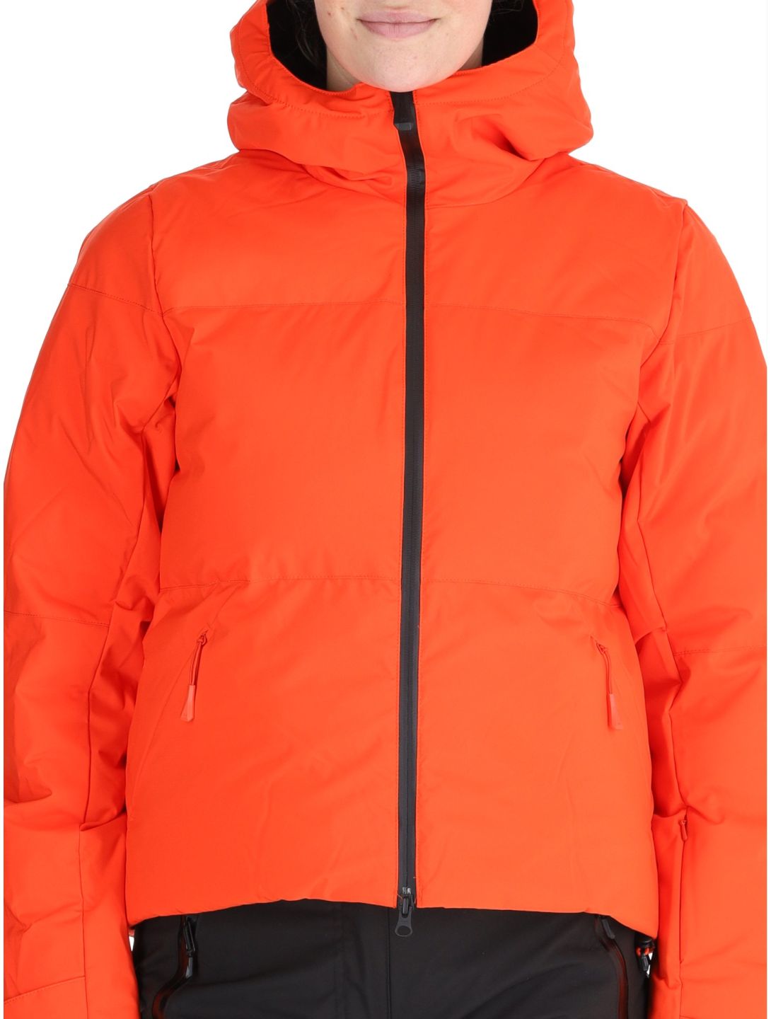 Helly Hansen, W Nora Short Puffy Skijacke Damen Cherry Tomato orange 