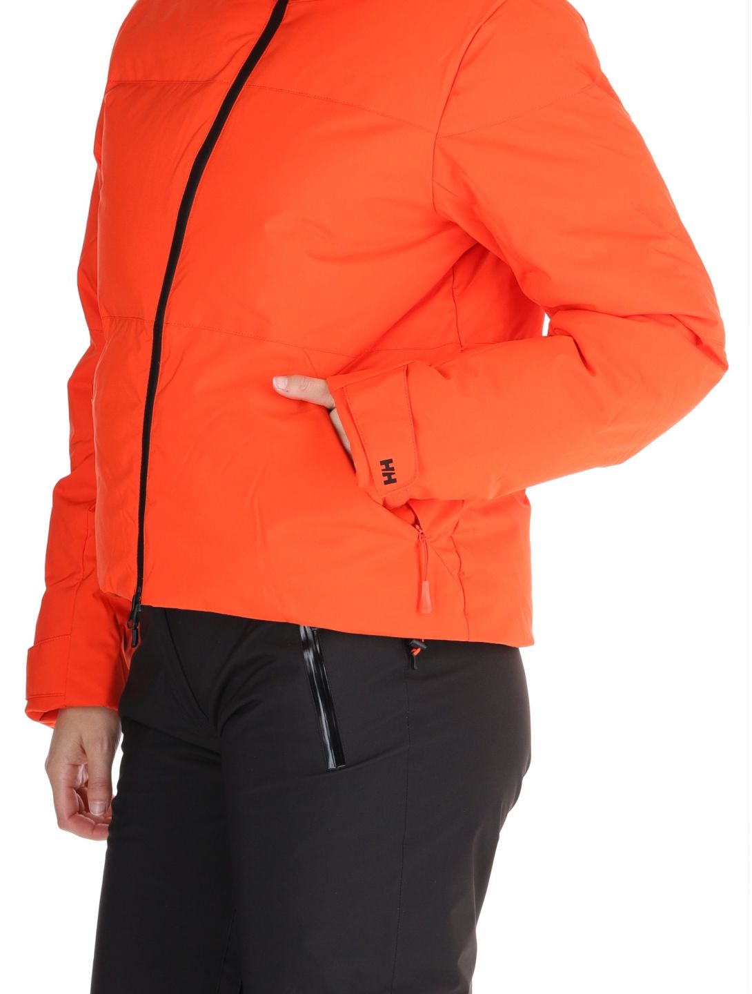 Helly Hansen, W Nora Short Puffy Skijacke Damen Cherry Tomato orange 