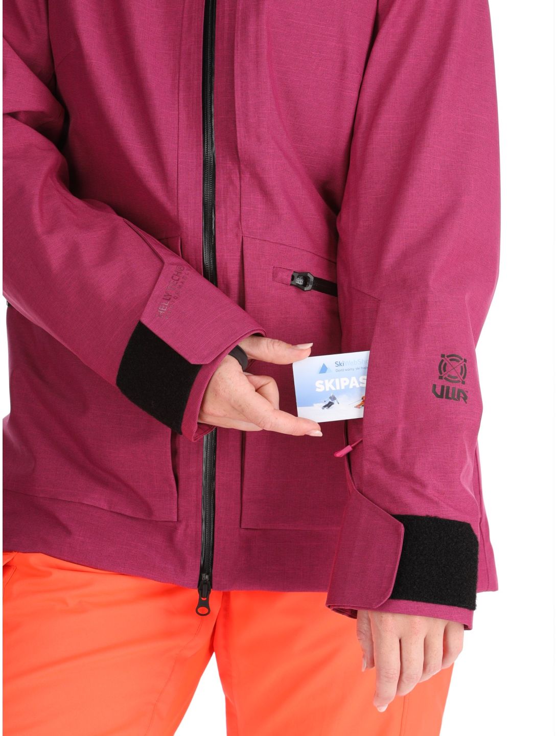 Helly Hansen, W Powderqueen 3.0 Skijacke Damen Magenta violett 