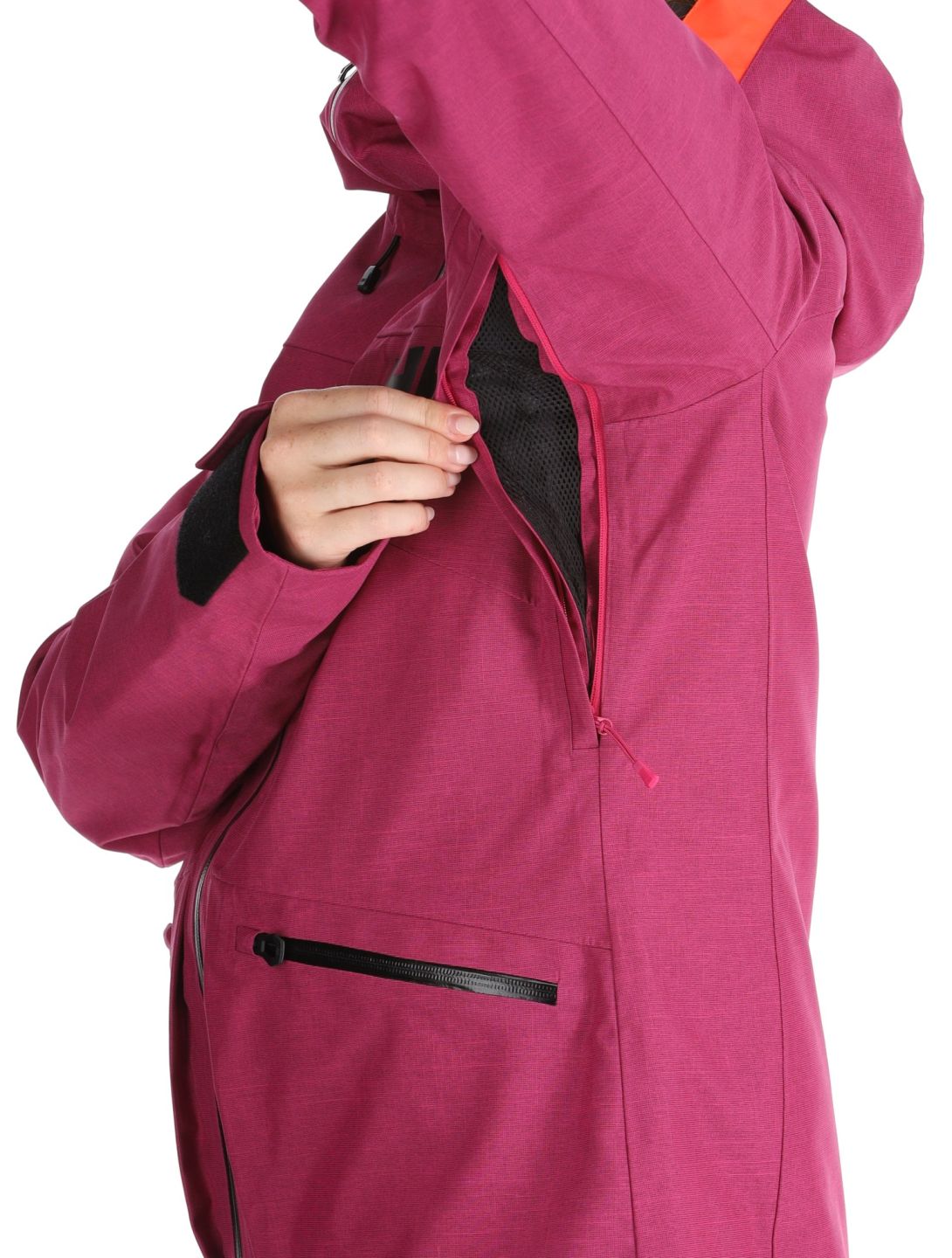 Helly Hansen, W Powderqueen 3.0 Skijacke Damen Magenta violett 