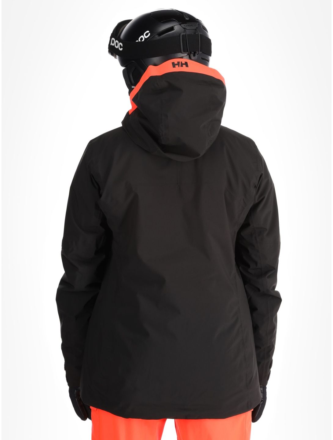 Helly Hansen, W Powshot Skijacke Damen Black schwarz 