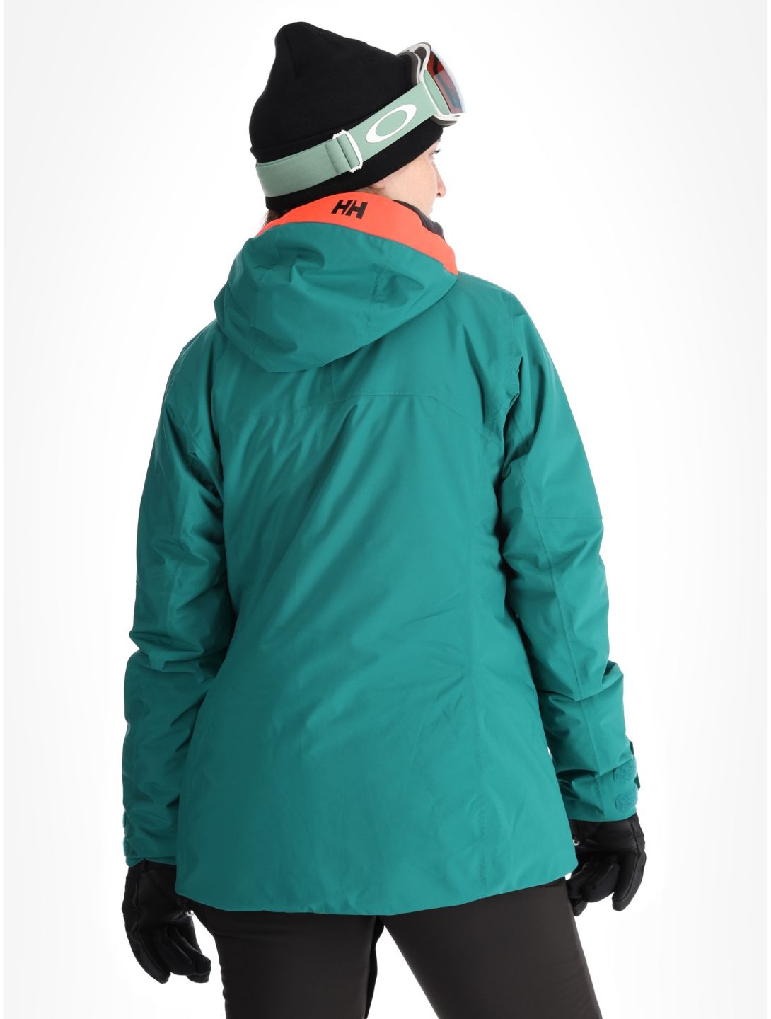 Helly Hansen, W Powshot Skijacke Damen Emerald grün 